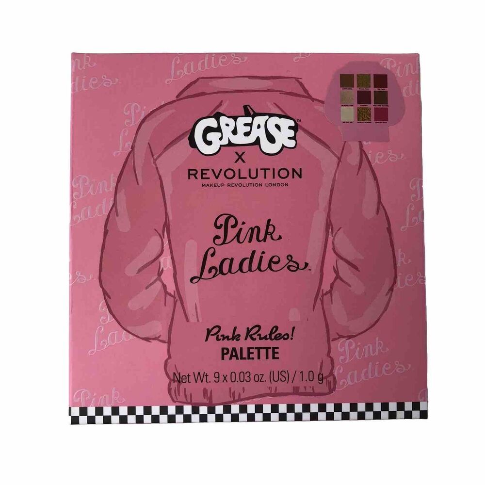 Revolution X Grease Pink Ladies Pink Rules Eyeshadow Palette